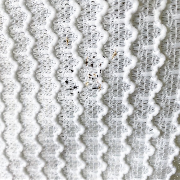 1960’s White Squiggle Pattern Dress | Vintage - Picture 9 of 10